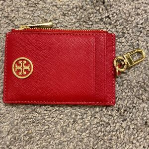 Tory Burch Red Cardholder